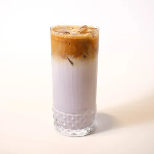 Taro Iced Latte
